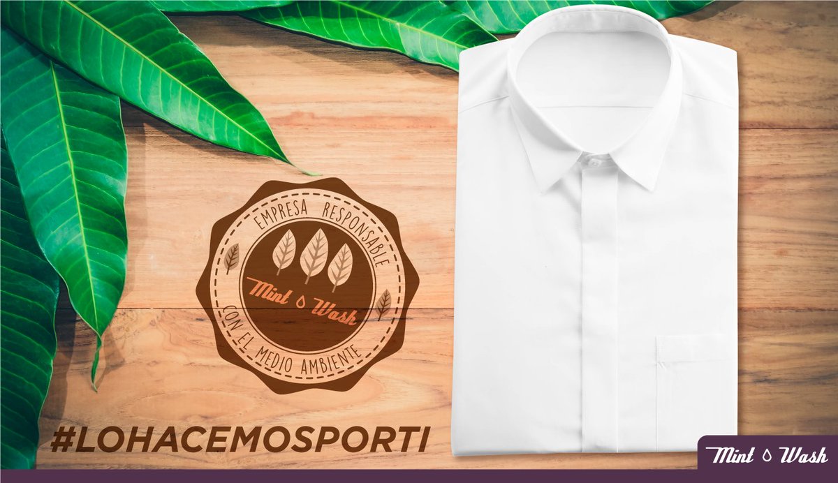 Mint Wash es una empresa socialmente responsbale.
Cuidamos la naturaleza tanto como tu ropa.
#LoHacemosPortTi