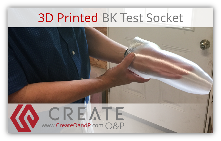 CreateOandP's tweet photo. Showing off a #3DPrinted Test Socket. To 3D print in your #OandP clinc, call us today!
#CreateOandP #Prosthetics #CAD #3DPrinter https://t.co/W9H4aT27Mr