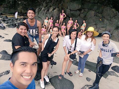 mejamesclifford's tweet image. #DNAProductions, Jashen Travilla of #Cinemagix and @pvpphotos of Studio 101 with Sugbongcogon Mayor, Mildred Lagbas and the candidates.