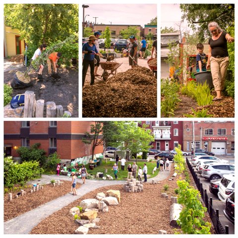 Une nouvelle ruelle verte au sud de Rachel Est, entre St-André et Mentana dans #PMR! Avec L'OMHM et le comité vert!
bit.ly/RuelleVerteLud…