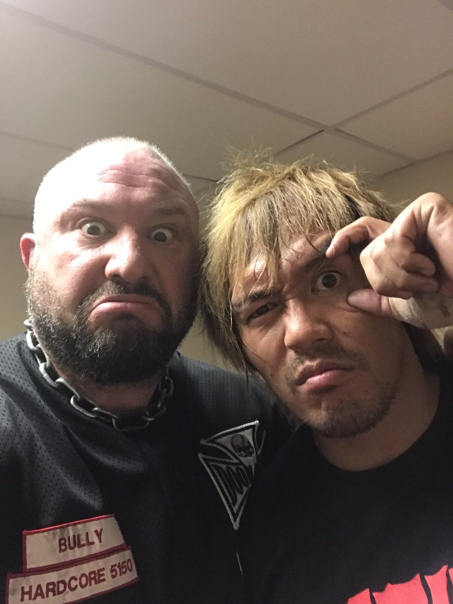 bullyray5150's tweet photo. Heard that @s_d_naito and @tanahashi1_100 killed it AGAIN @njpw1972 #Dominion. Much respect for both. Incredible workers. Ganbatte Kudasai. https://t.co/xjSY566NhY