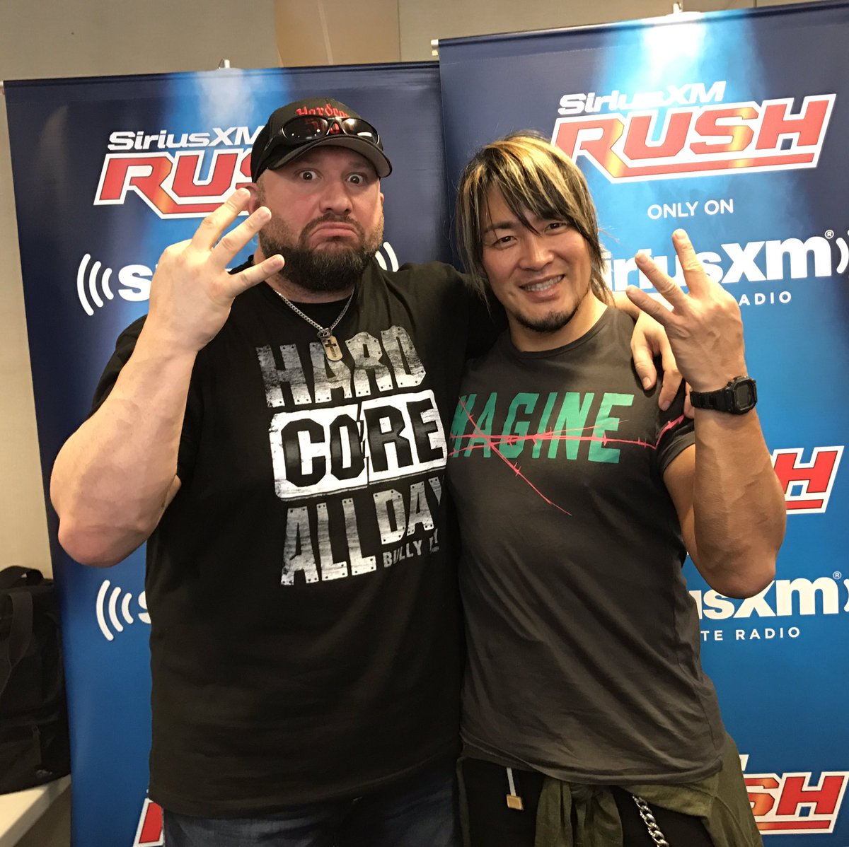 bullyray5150's tweet photo. Heard that @s_d_naito and @tanahashi1_100 killed it AGAIN @njpw1972 #Dominion. Much respect for both. Incredible workers. Ganbatte Kudasai. https://t.co/xjSY566NhY