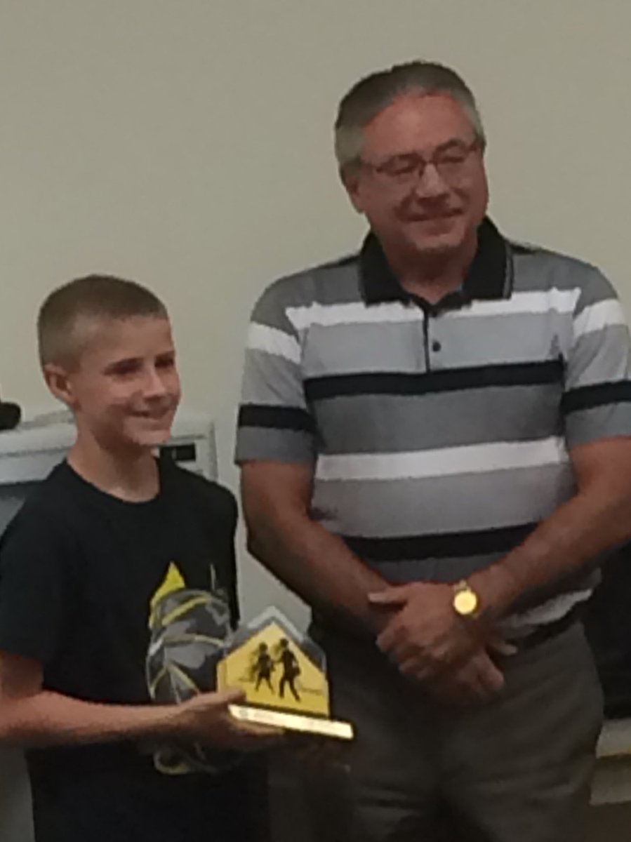 Congrats to Levi Jackson school patrol captain of the year