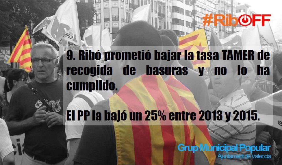 popularesVLC's tweet photo. Con Ribó en Valencia, las promesas quedan en el olvido.
100 motivos para desconectar a #RibOFF
#RecuperemValencia #SalvemValencia https://t.co/n4brEOBSxh