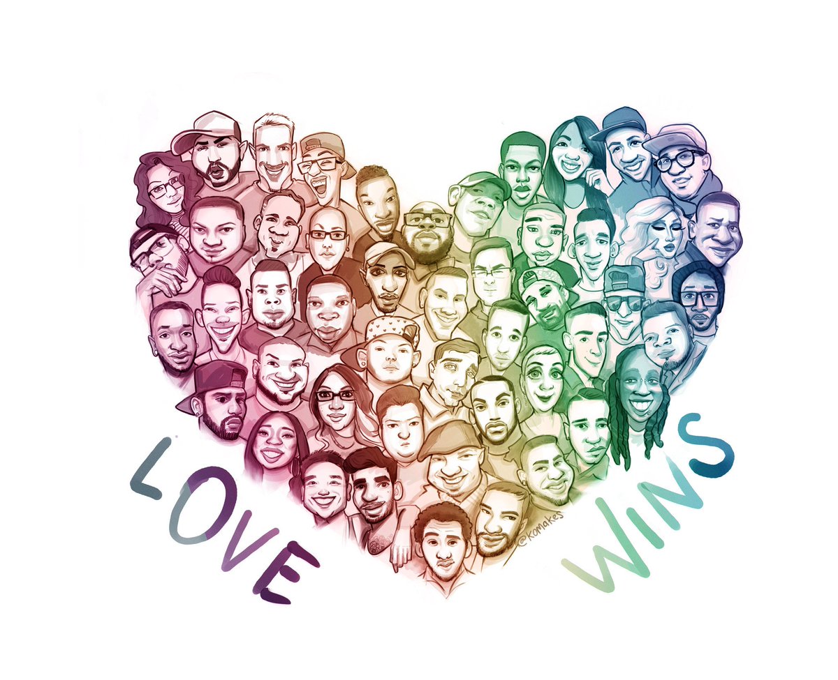 womensmarch's tweet photo. Today's #SignOfResistance is in remembrance of the 49 people who lost their lives one year ago today. #OrlandoUnitedDay

Art: Kelly O'Brian https://t.co/1LBtx2rIuR