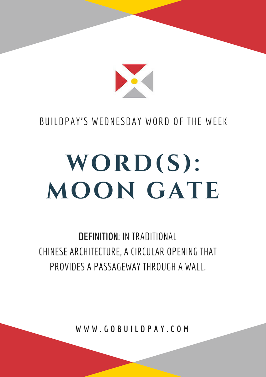 gobuildpay's tweet photo. This one is pretty neat! #ChineseArchitecture #MoonGate #WOTW #BuildPay https://t.co/5xmvTqg34l