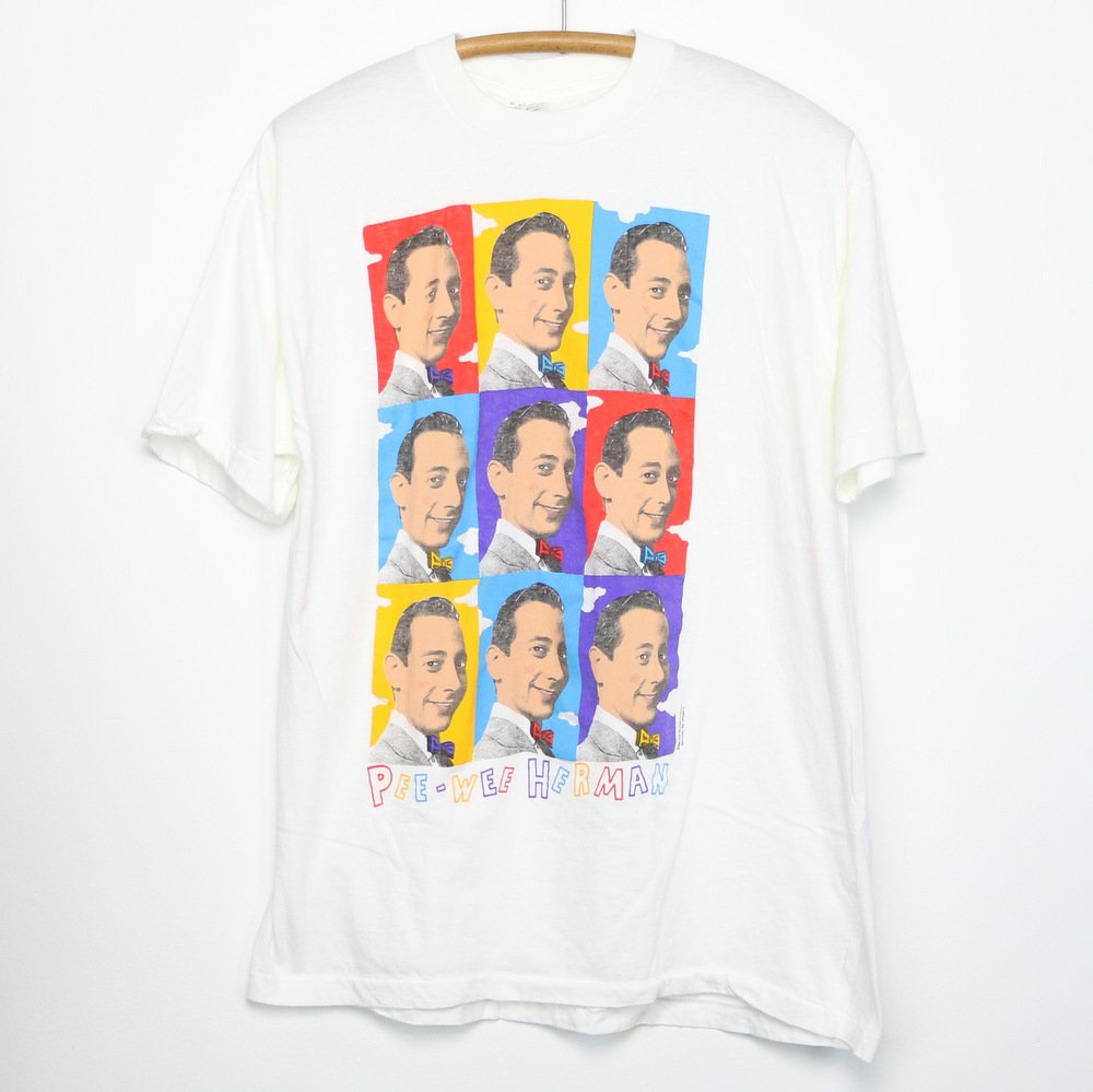 WyCoVintage's tweet photo. Quit #PlayingWithYourself & check out #NewArrivals @ https://t.co/EF60WAAK4w!
#80s .@peeweeherman #AndyWarhol Tee - https://t.co/E7V4yaVfJE https://t.co/DV5Qoev45J