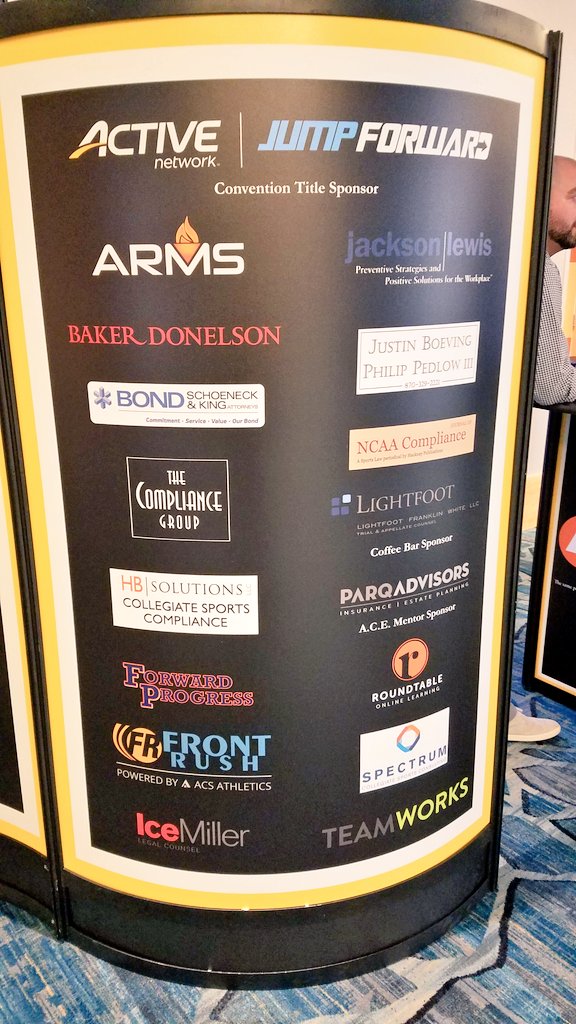 NAACconnect's tweet photo. Thank you to all of our sponsors for making #NAAC17 a tremendously successful event! https://t.co/qB1YZRoHBN
