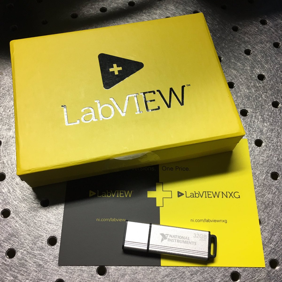 Just received the next generation version of <a href="/labview/">LabVIEW</a>, #LabVIEW NXG - Feels like #xmas 🎄😀