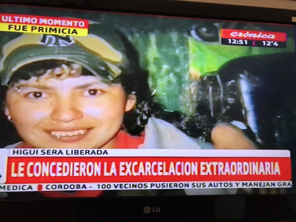 FernandezAnibal's tweet photo. OTORGARON EXCARCELACION A HIGUI https://t.co/1Ri1RDDvyt