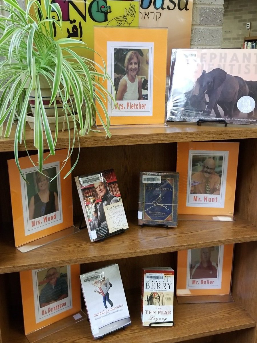 cherokeehsmedia's tweet photo. Honoring our retirees with additions to our collection in their name. Best wishes to all of you in the next chapter of your lives! https://t.co/ObNj6P6V1d