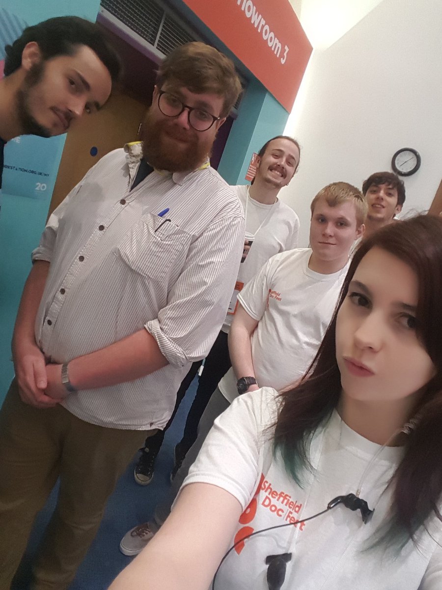 Lenforth's tweet photo. Throwback to @sheffdocfest last year - I am missing out :( #sheffdocfest #sheffdoccrew #docface https://t.co/trbFkucNYU