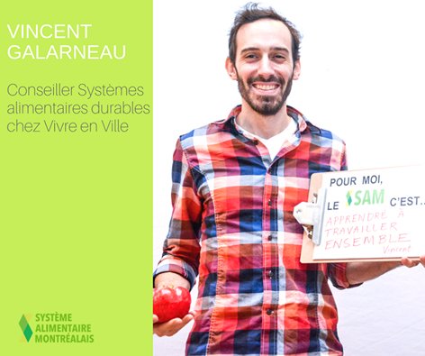 MTLenSante's tweet photo. Vincent Galarneau, membre du comité partenaires SAM 2014-2016. Le SAM c'est "apprendre à travailler ensemble"! #PlanSAM2025 @VivreenVille https://t.co/Gha8bP22av
