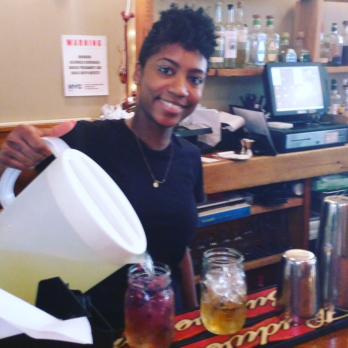 Happy Hour starts now! $6 cocktails until 6p with Karli behind the bar.