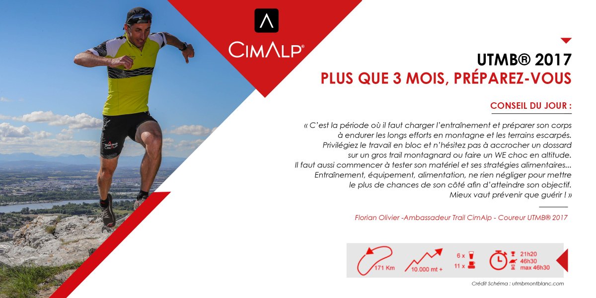 cimalpofficial's tweet photo. Plus que trois mois avant l'#UTMB ! @Flo_cimalp se prépare et livre ses conseils #teamcimalp #running #trail #UTMB https://t.co/Qz39Oa0nyV