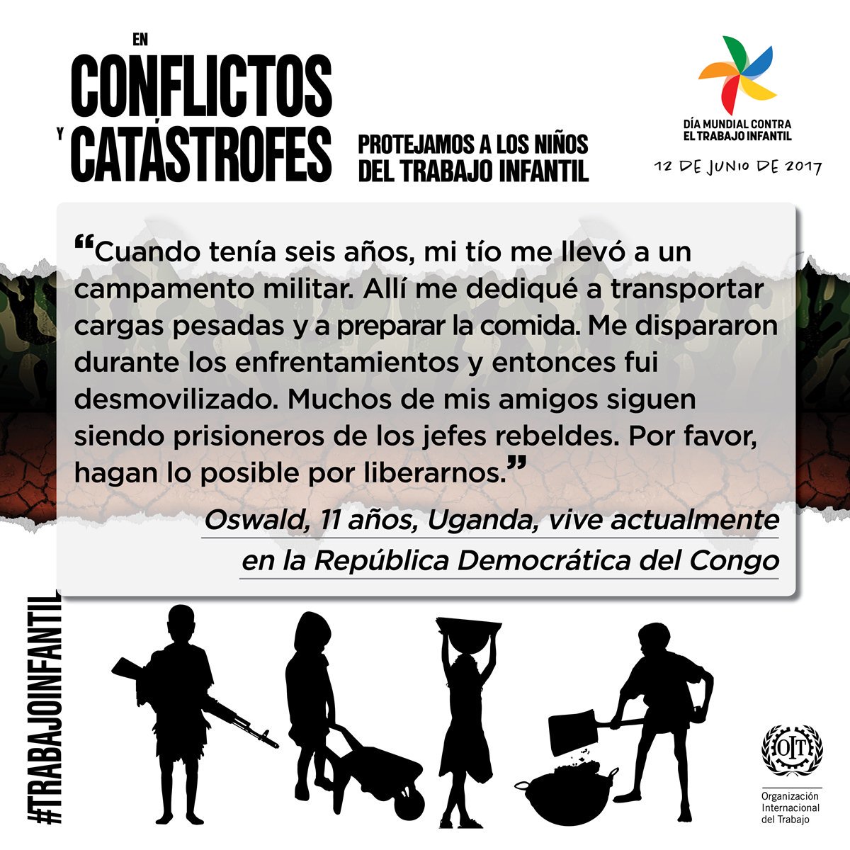 CentralASI's tweet photo. #SinTrabajoInfantil.Sumamos Nuestra Voz al Movimiento Mundial contra el Trabajo Infantil. @ituc @csa_tuca @SinTrabinfantil https://t.co/NFKN8BEbIF