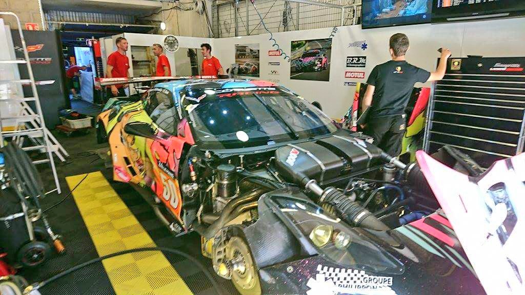 CorvetteMs's tweet photo. Some "R&amp;R" today for our @LarbreComp  French American while the others enjoy Scrutineering. Track action begins Wed! https://t.co/CtFWP8RUkt