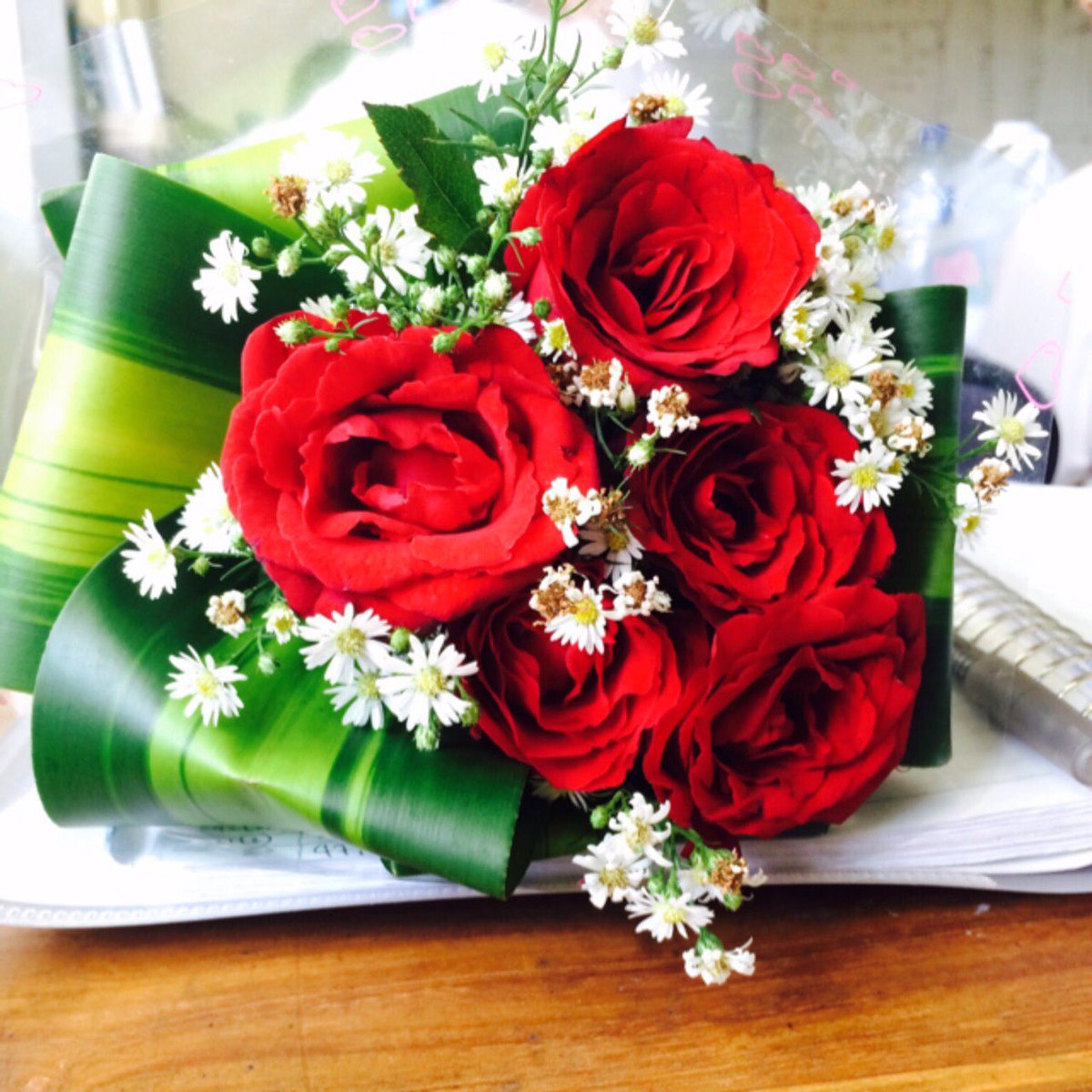 Good bye my beautiful flowers 💋💞❤️