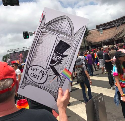 NerdMusicRadio's tweet photo. The Babadook is cementing his status as a gay icon by taking LGBTQ Pride Month by storm: https://t.co/N1PplZoXBC https://t.co/Yl38UWSWhi