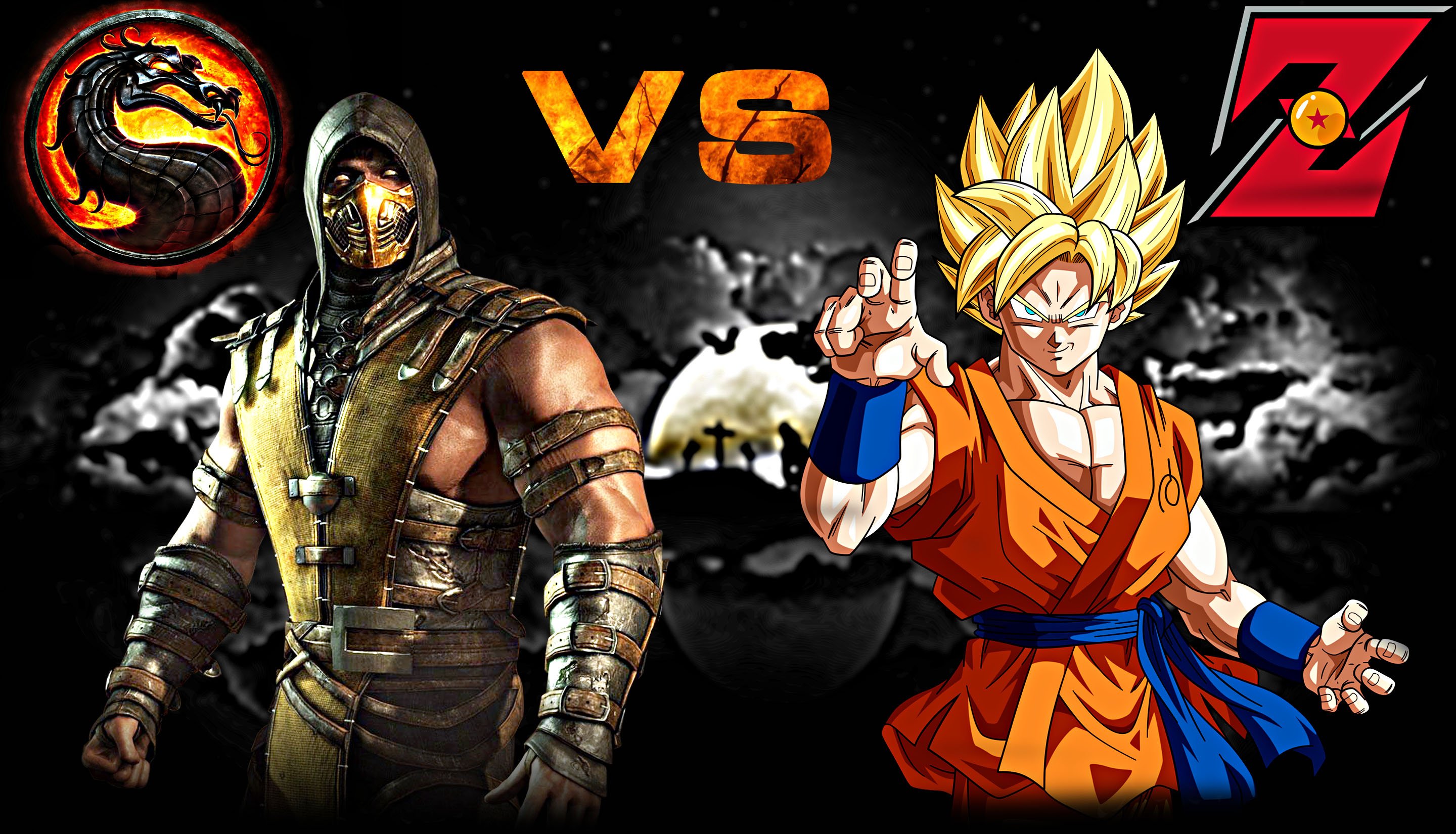 Twitter 上的Saini Gamers："#Scorpion vs #Goku ( #MortalKombat vs #DragonBall )  #FallsCountAnywhere #match https://t.co/lQkCsLX0hd https://t.co/BJmix3m5Vz"  / Twitter