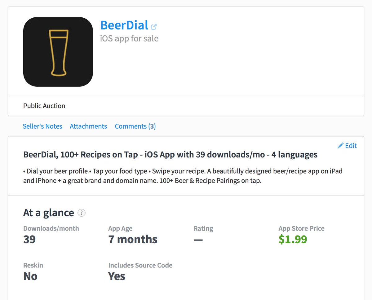 WineDial's tweet photo. with #flippa auction running, we the app #FREE 😅for interested bidders 📣 🔥🍺--- https://t.co/8RPs2ZUnSo #growthhack #startup #beer https://t.co/fuNTozfMWY