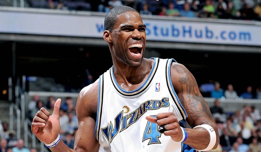 Remember when.... 
Happy Birthday Antawn Jamison! 