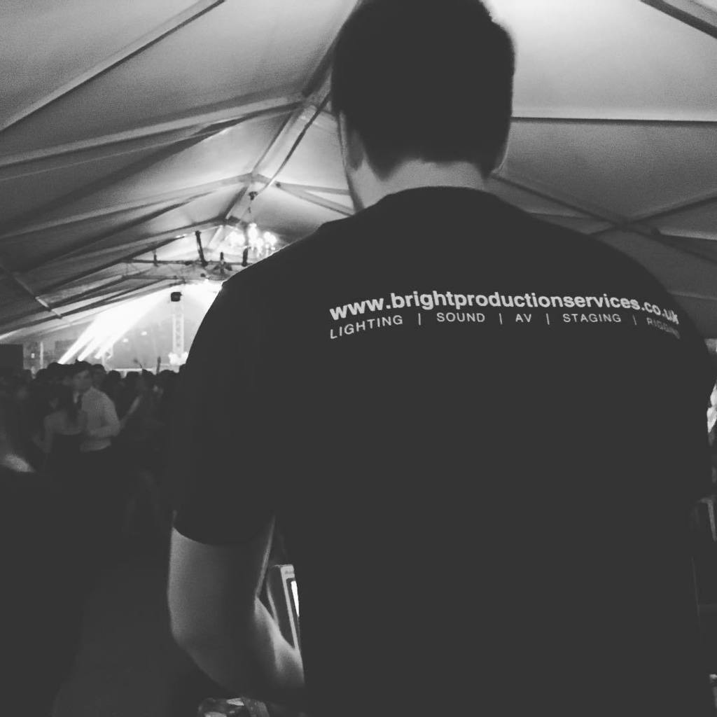 BrightProdServ's tweet photo. Quick shot of one of our team members on site at Constitution Ball #live #event #lighting #sound #staging #url #website #crew https://t.co/ZpYXodjz6T