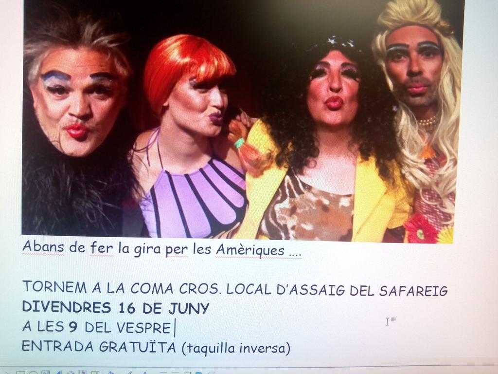 XFbrega's tweet photo. Divendres 16 tornem @ateneucomacros @TotSalt @XeviVilardell https://t.co/jmm2ENCQmG