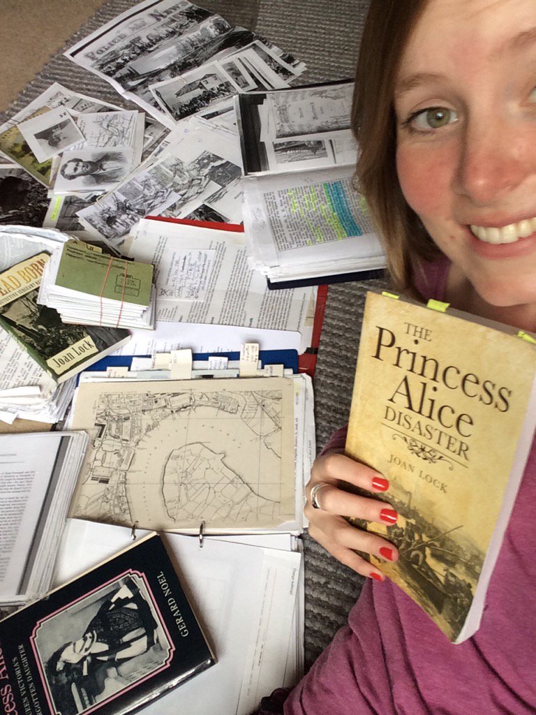 DFDcollective's tweet photo. A HUGE thank you to author Joan Lock for donating her research material to DFDC for #ThePrincessAlice project! https://t.co/VDB3ONbLgc