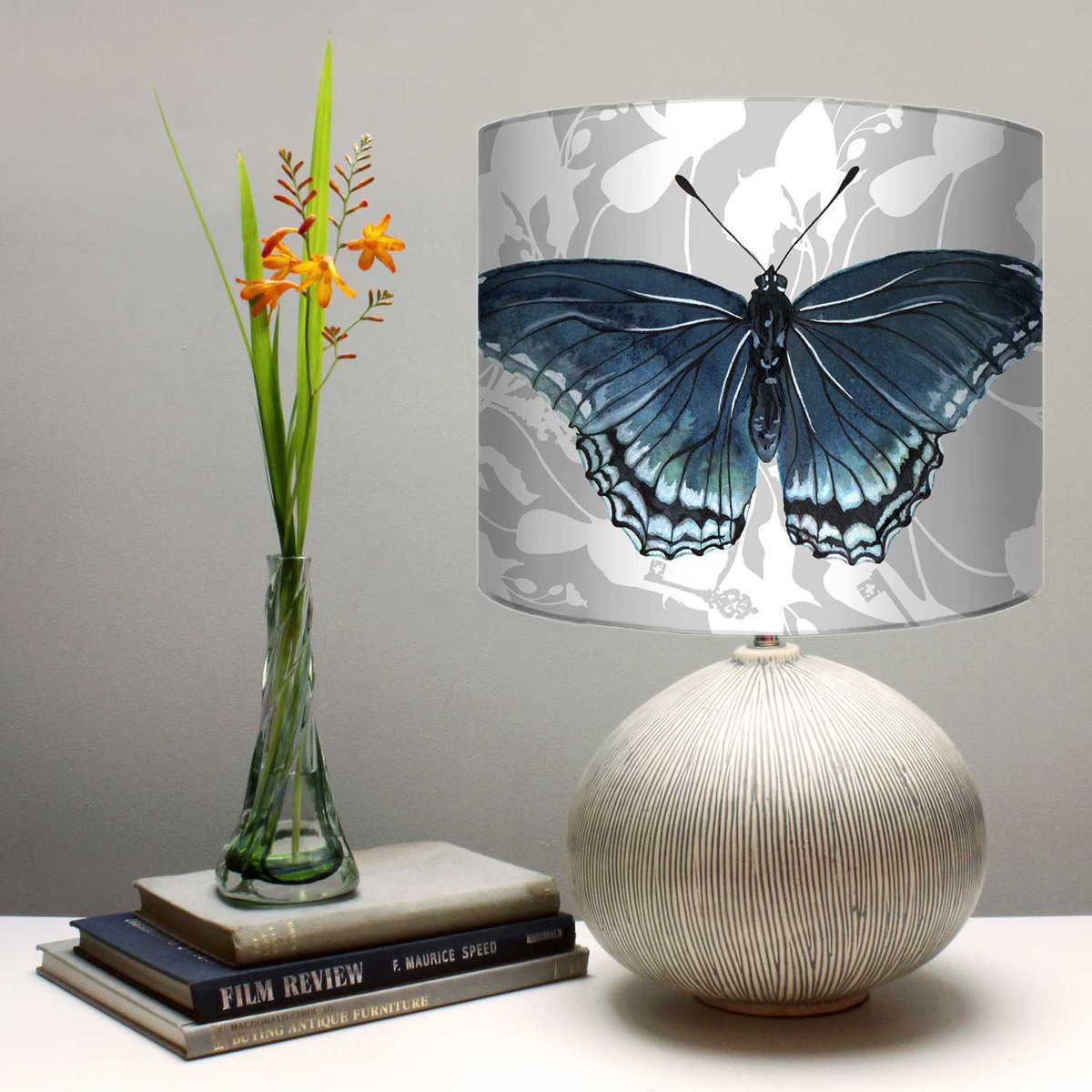 TerrariumHome's tweet photo. New to @notonthehighst our Turquoise Butterfly lampshade! #botanical #design #homewares #interiors https://t.co/WCDSe81IFJ