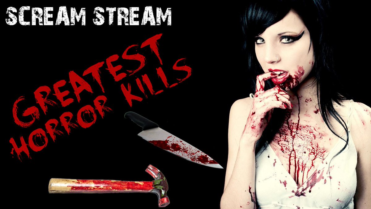 Drumdums's tweet photo. Join @WILIreviews, @mull_zack, and yt tomorrow @ 11AM EST for #ScreamScream. Fav kill scenes, news, & more! Link: https://t.co/XIN8S6OkN9 https://t.co/EV64SCrpde