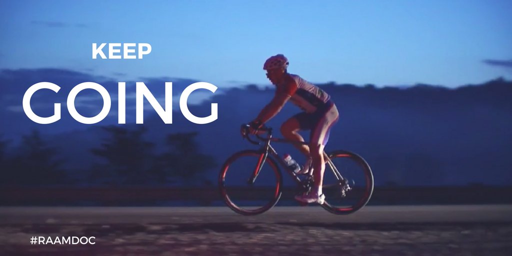 RAAM_BlackBull's tweet photo. One day left, solo riders! https://t.co/Xe9iWUezes 
#keepgoing 
#cycling 
#RAAM https://t.co/oBGEWENnlG