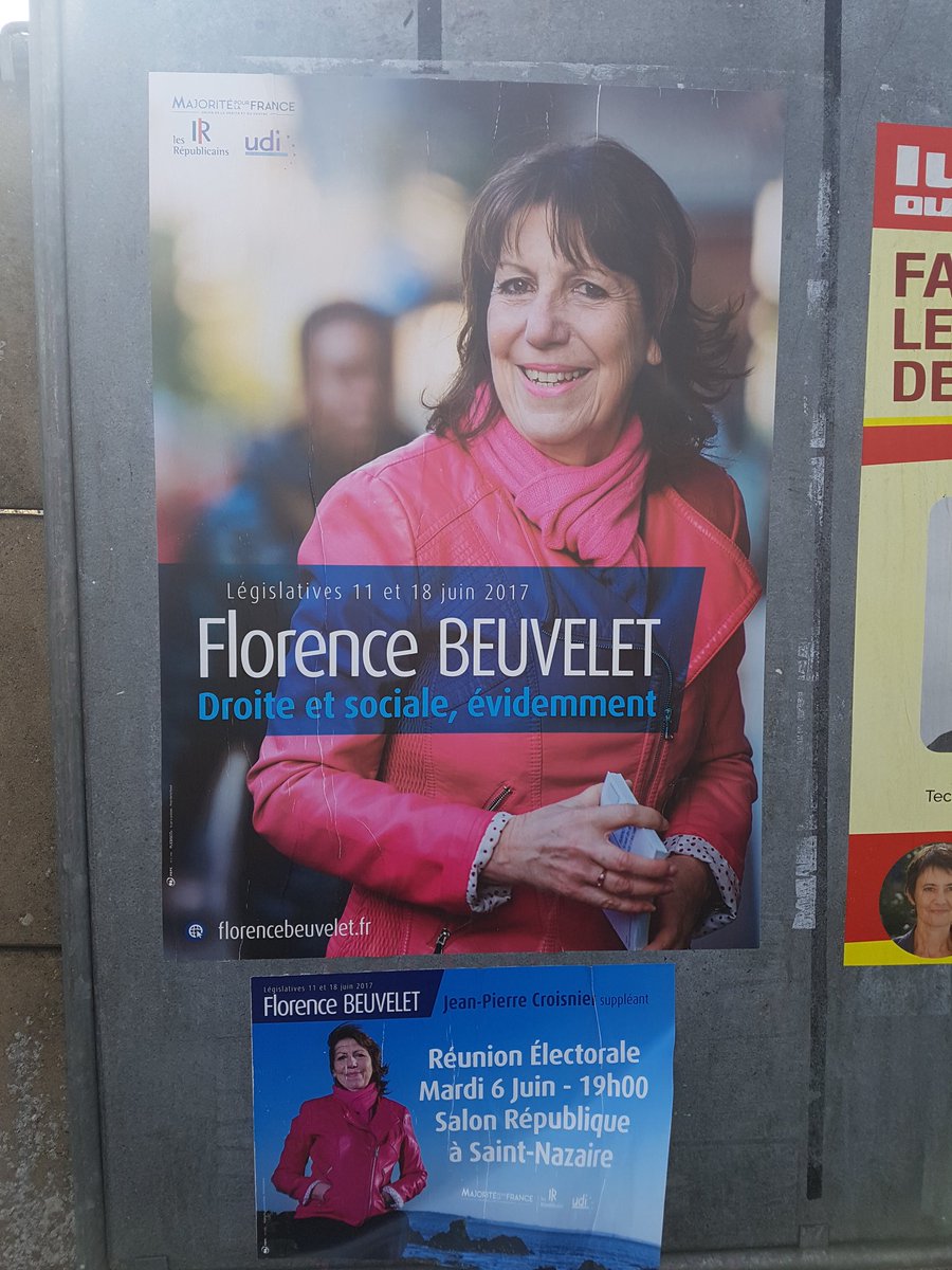 IndNazairiennes's tweet photo. #Législatives : désillusion pour @FBeuvelet, la candidate des #Républicains, qui plafonne à 8 % seulement au premier tour.
#circo4408 https://t.co/zvbhhYQeV8