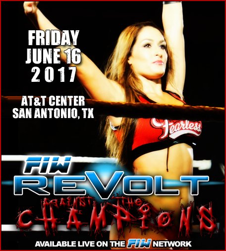 FIW_Official's tweet photo. Our #MondayNightDelight is the Hellcats Champion @MercedesCaliFIW, featured here in the @FIW_Official #RATC31 poster! https://t.co/8GUxjlt3a8