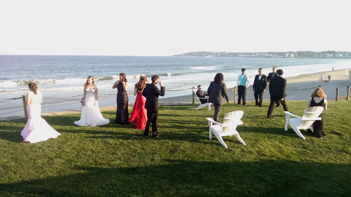 TobyGibbons1's tweet photo. NHS Senior Prom at the beautiful Dunes Club. https://t.co/ThXgjvR6Kg