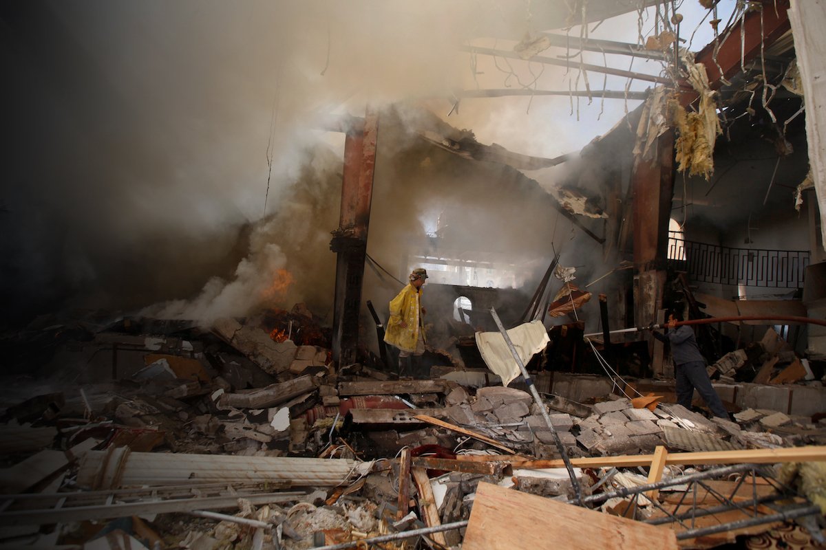 hrw's tweet image. #StopArmingSaudi - @SenSchumer &amp;amp; @SenatorCardin came out against US arms sale to Saudi Arabia. Call your senators! hrw.org/StopArmingSaudi