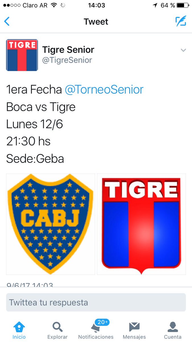 TigreSenior's tweet photo. Desde las 22:00hs https://t.co/J1GxS5SU2v