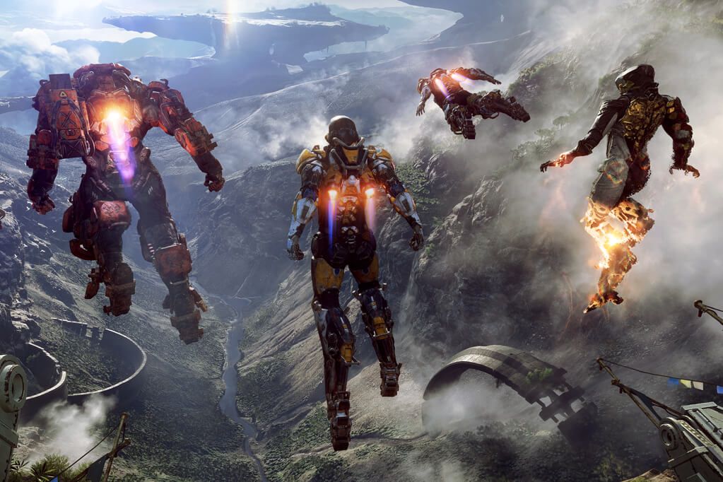 pcgamer's tweet image. The first Anthem gameplay trailer was revealed yesterday, in case you missed it in the flood of announcements bit.ly/2roLp2L