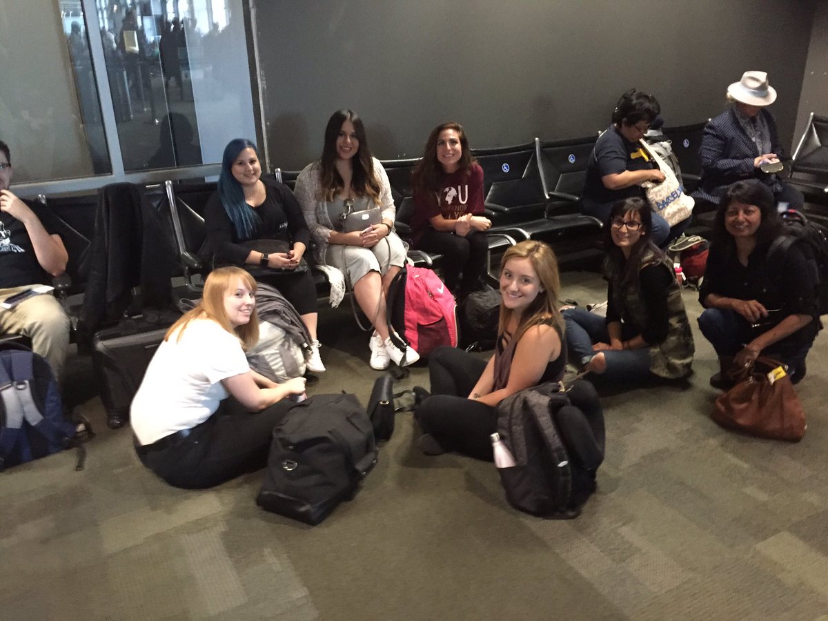 Getting ready to board. London here we come. <a href="/SJMCStudyAbroad/">SJMC Study Abroad</a> <a href="/sjmctxst/">TXST Journalism and Mass Communication</a> #sjmcstudyabroad