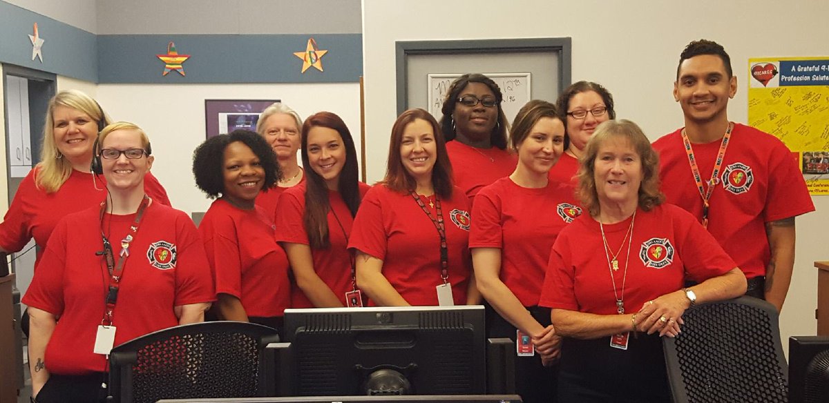 OrlandoFireDept's tweet image. They are our voices of hope in the darkness, &amp;amp; our silent heroes. Our 911 operators thank the community for their support! #OrlandoUnitedDay
