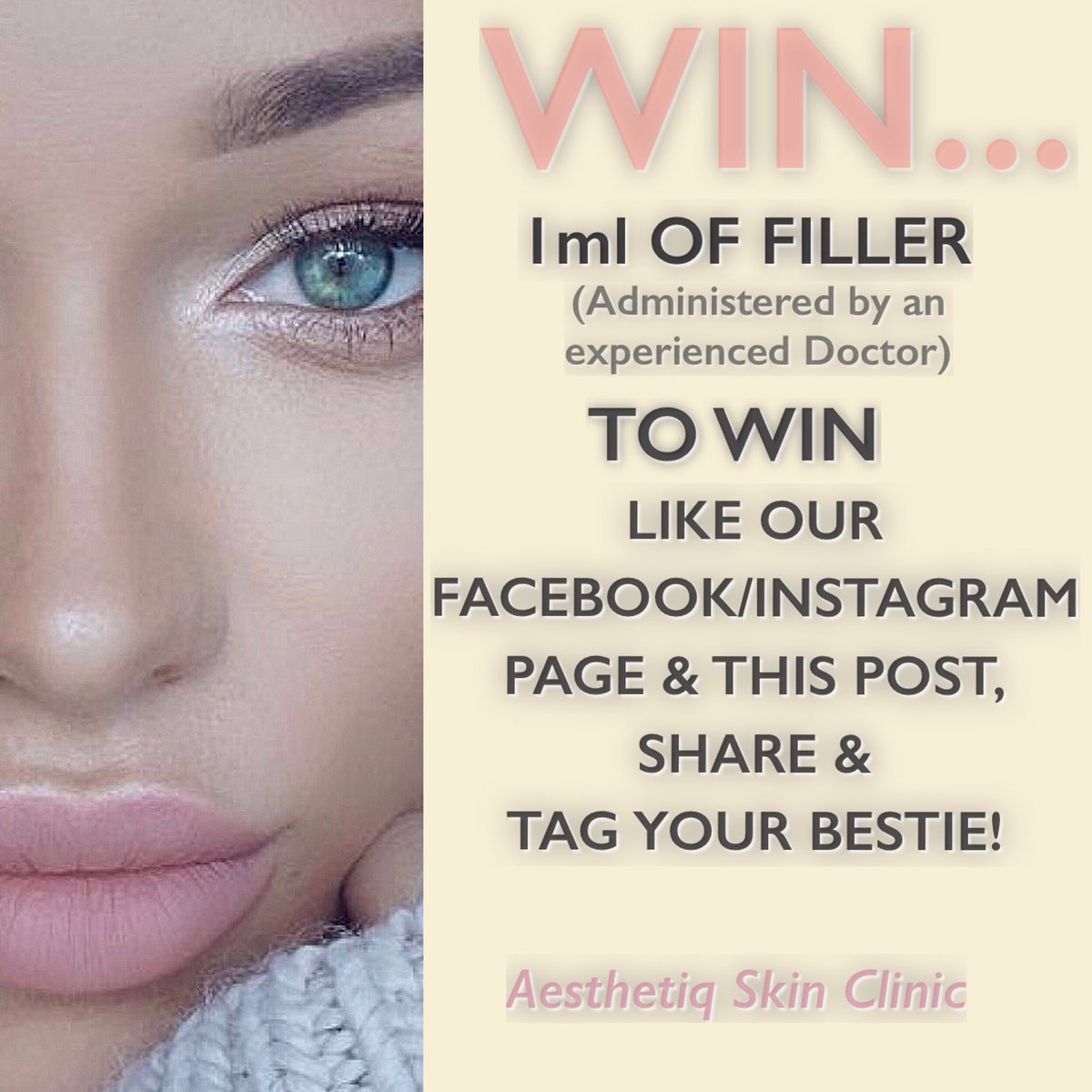 aesthetiqclinic's tweet photo. COMPETITION TIME 👄💉 https://t.co/O0p0IJXQKQ