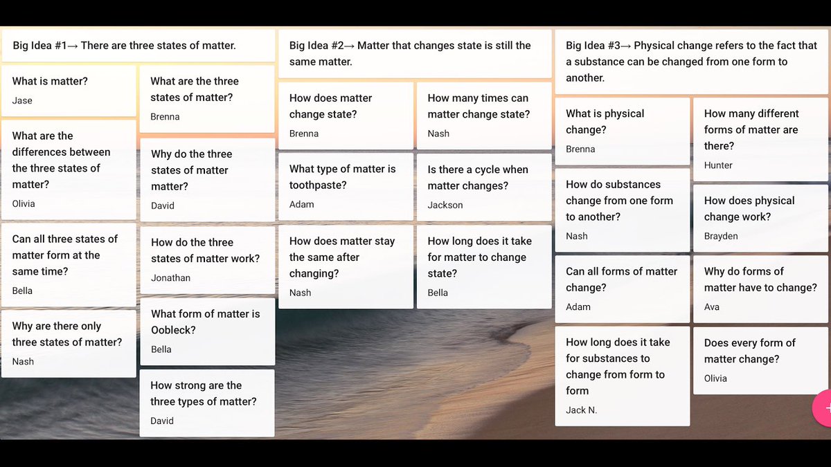 MrDaSilva11's tweet photo. Grade 5s @StJohnFisherCS have thought of some very great questions to begin their final Science inquiry! #sccdsb https://t.co/OFtZzR5Z73