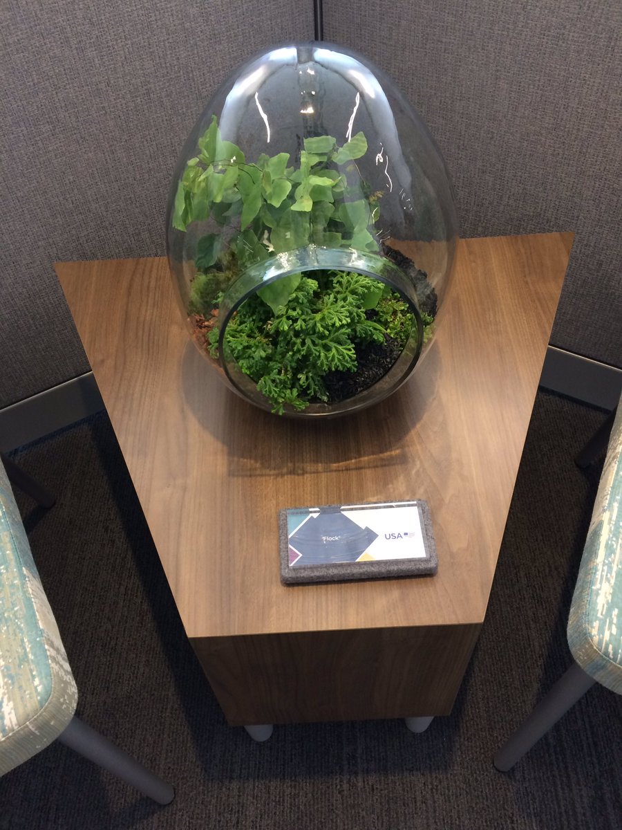 honcompany's tweet photo. Meet the new #Flock wedge table - made in the USA! #NeoCon17 #WinEveryWorkday https://t.co/M8p4cZnC2H