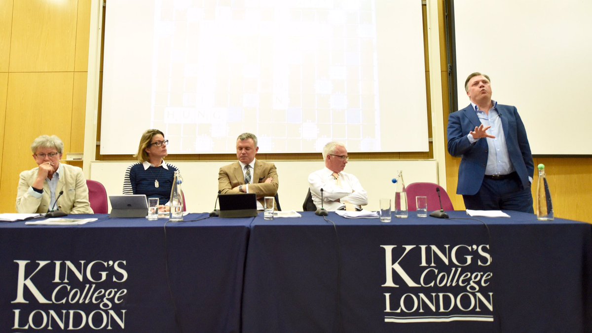 martinstolliday's tweet photo. Fantastic lineup up @thestrandgroup 23 - @edballs @MyStephanomics @GiselaStuart @JonDavis73 and Peter Sands #makingbrexitwork https://t.co/FuhiuUMj7I