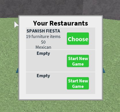 Ultraw On Twitter Ok I Made It So You Can Have Up To 3 Restaurants Update Coming Tomorrow - how to delete save restaurant tycoon roblox