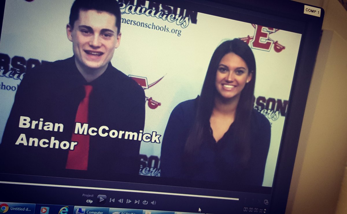 ehscavalier1's tweet photo. Seniors signing off. #gocavos #ECTV #journalism #goodluck #classof2017 https://t.co/4T944s21c5