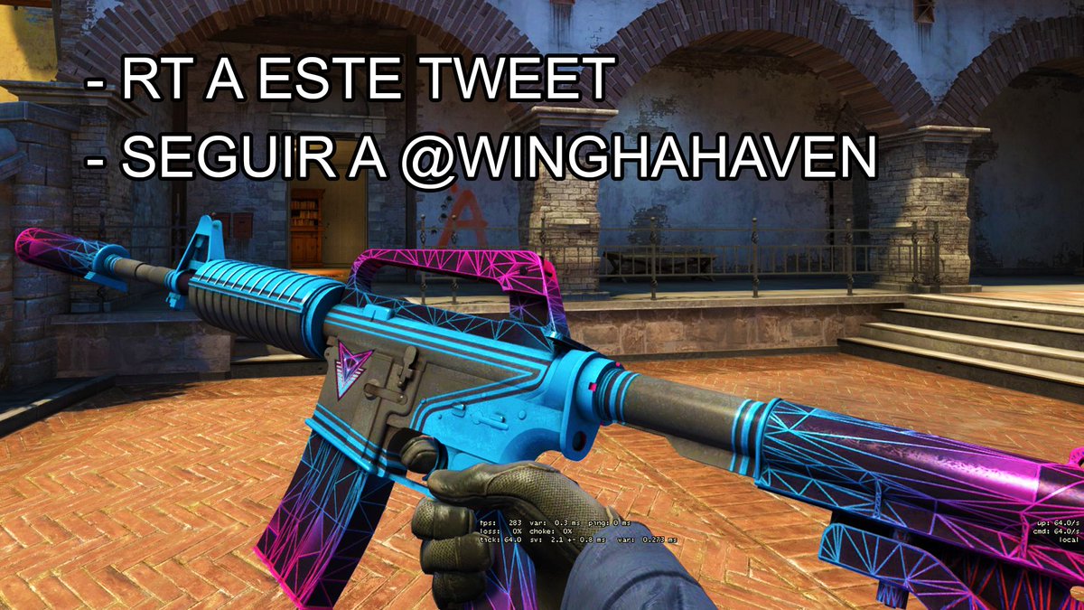 SORTEO de una M4A1-S | Decimator (Field-Tested) 😱

➡️Follow <a href="/Winghahaven/">Sergi Torras</a> 
➡️RT

Finaliza 15/06