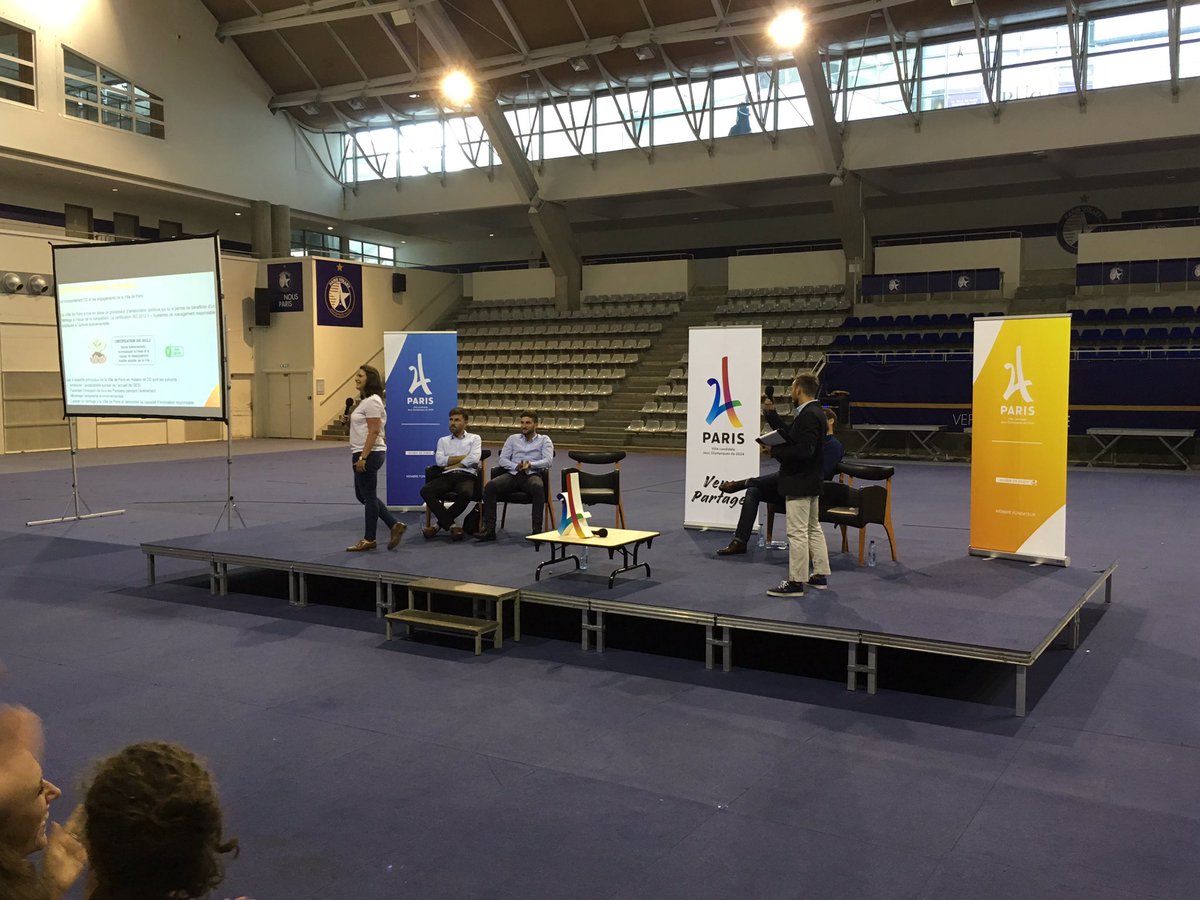 VergneNicolas's tweet photo. 👏 Le #Developpementdurable au 💚de la formation bénévoles #JournéesOlympiques @Paris2024 #evenementresponsable #iso20121 #heritage #RSE https://t.co/JNBrW8erae
