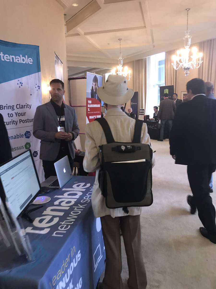 TeriRnNY's tweet photo. Expo Hall is open for business #RiskSecToronto @SCMagazine https://t.co/ev4F7eXCj5