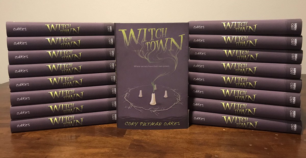 CoryPutmanOakes's tweet photo. Author copies of WITCHTOWN are in the house!!! Releases July 18! @HMHteen
#Can'tStopSnugglingThem #WitchesDon'tLikeSnuggles
#ButIDon'tCare https://t.co/FYEULX1LdB